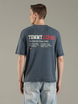 Tommy Hilfiger - Letter Regular Fit Cotton T-Shirt