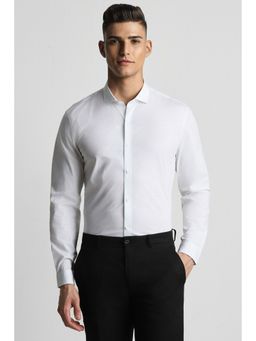 Peter England - Men White Super Slim Fit Formal Shirt