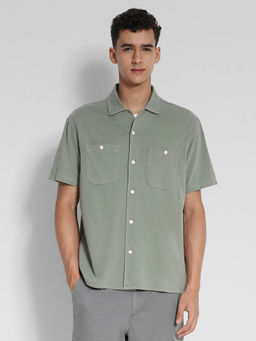 American Eagle - Men Green Casual Shirt