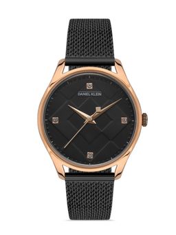Daniel Klein - Premium Ladies Black Watch DK.1.13222-4