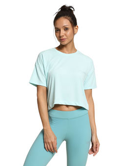 Van Heusen Woman Lingerie and Athleisure - Elite Odour Control & UV Protection Cropped T-Shirt