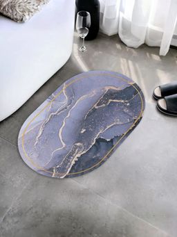 UMAI - Multi Diatom Mud Oval Bathroom Non Slip Mat
