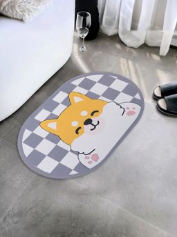 UMAI - Multi Diatom Mud Oval Bathroom Non Slip Mat