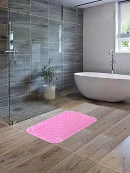 UMAI - Pink PVC Bathroom Non Slip Mat