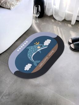 UMAI - Multi Diatom mud Oval Bathroom Non Slip Mat