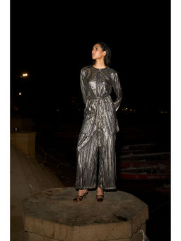 dash and dot - Pleated Lamé Top (Set of 2)