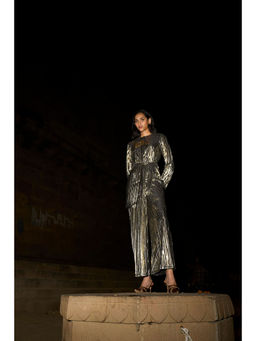 dash and dot - Pleated Lamé Pant (Set of 3)