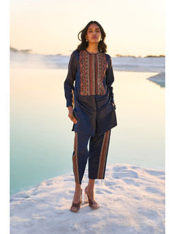 dash and dot - Geometric Embroidered Pant (Set of 2)