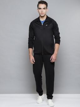 Alcis - Men Black Solid Tracksuit