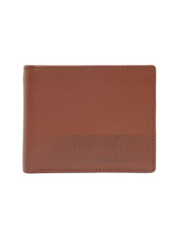 United Colors of Benetton - Men Lucie Leather Global Coin Wallet - Tan