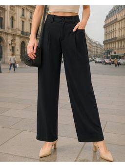 Bewakoof - Women's Black Oversized Korean Pants