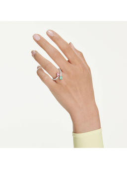 SWAROVSKI - Multi-Color Rhodium Stones Ring