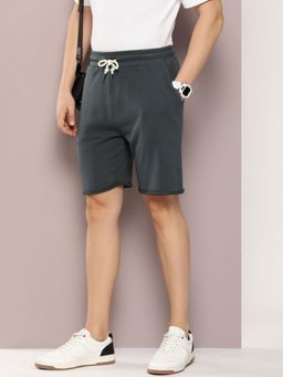 DILLINGER - Grey Solid Shorts
