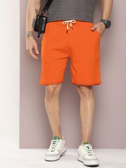 DILLINGER - Orange Solid Shorts