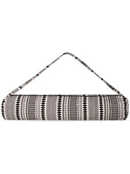 Strauss - Jacquard Gym Bag | for Both Men and Women (Black Pattern)