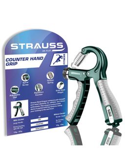 Strauss - Adjustable Hand Grip Strengthener (Dark Green)