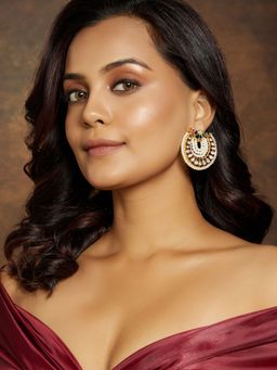 Joules By Radhika - Bespoke Polki Earrings