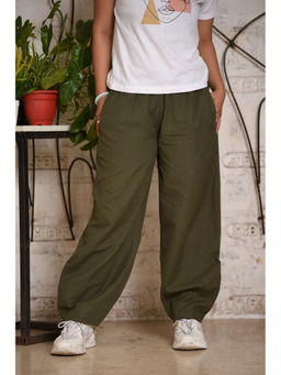 TeenTrums - Girls Woven Trouser Olive