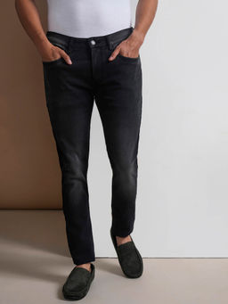 Crocodile - Twill Premium Dark Grey Soft Feel Casual Jeans