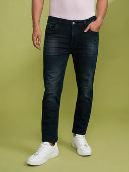 Crocodile - Knitted Premium Mid Blue Slim Jeans