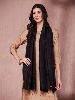 Fabindia - Black Silk Stole