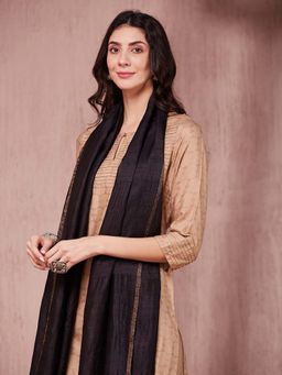 Fabindia - Black Silk Stole