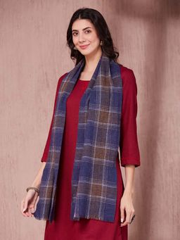 Fabindia - Blue Wool Muffler