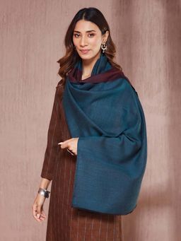 Fabindia - Maroon Wool Woven Stole