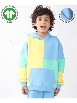 ANTHRILO - Multi-Color Colorblock Hoodie