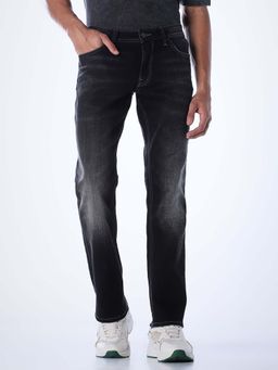 Jack & Jones - Men Regular Fit Black Jeans