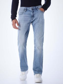 Jack & Jones - Men Regular Fit Light Blue Jeans