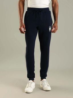 Tommy Hilfiger - Slim Fit Logo Mid Rise Navy Blue Joggers