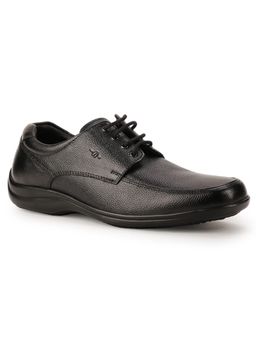 Bata - Solid Black Formal Derby Shoes