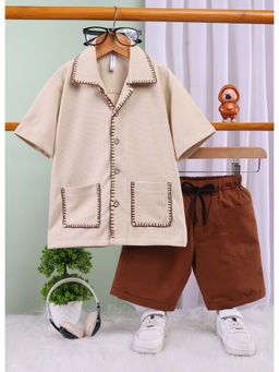 Toonyport - Boys Cotton Printed Shirt With Short
