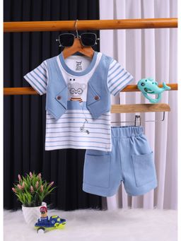 Toonyport - Boys Cotton Printed T-Shirt With Short