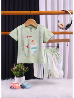 Toonyport - Boys Cotton Printed T-Shirt With Short