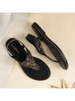 LAZERA SHOES - Women Black Sandals