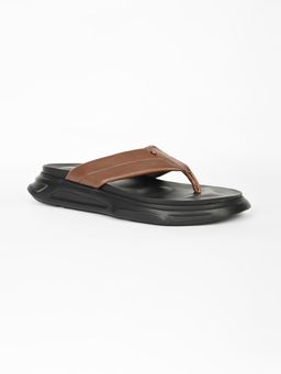 GAS - Men Tan Echelon Sandals