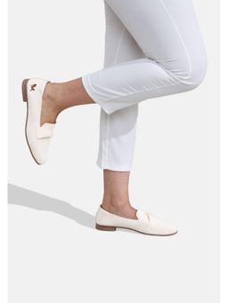 Neeman's - Off White Knit Grace Loafers