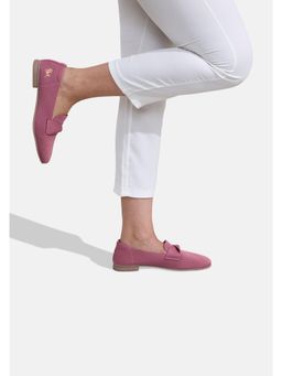 Neeman's - Pink Knit Grace Loafers