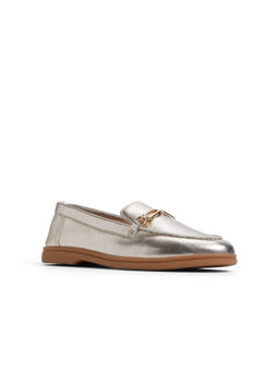 Aldo - Caninus-In021 Women Silver Flat Loafers