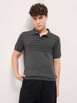 The Bear House - Mens Cotton Polo Collar T-Shirt