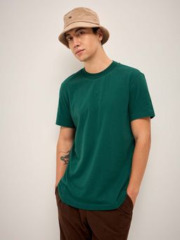 The Bear House - Solid Regular Fit Crew Neck T-Shirt