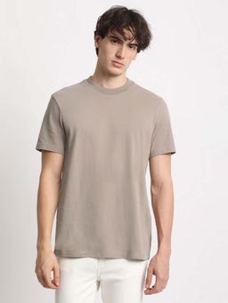 The Bear House - Brown Mens Relaxed Fit Crew Neck T-Shirt