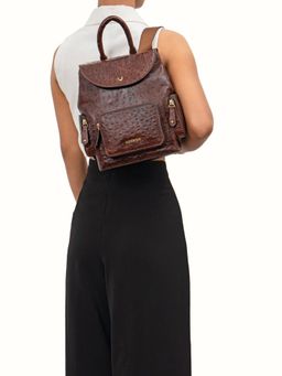 Hidesign - Womens Brown Gatwick-03 Casual Backpack (M)