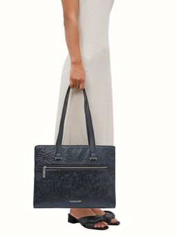 Hidesign - Womens Blue Gatwick-04 Formal Laptop Bag (L)