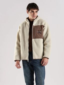 Calvin Klein - Colorblock Relaxed Fit Polyester Jacket