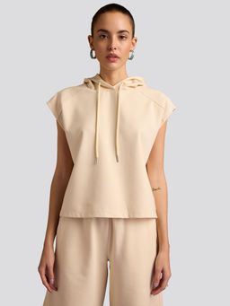 Muvazo - Beige Oh So Cool Top
