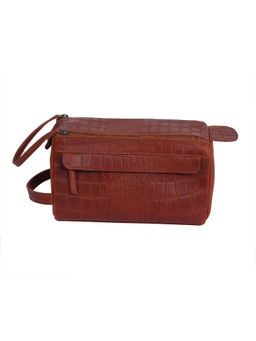 Celtic - Luxury Tan Organize Essentials In Style Leather Pouch