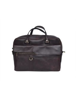 Celtic - Brown Leather Classic Work And Travel Companion Messenger Bag